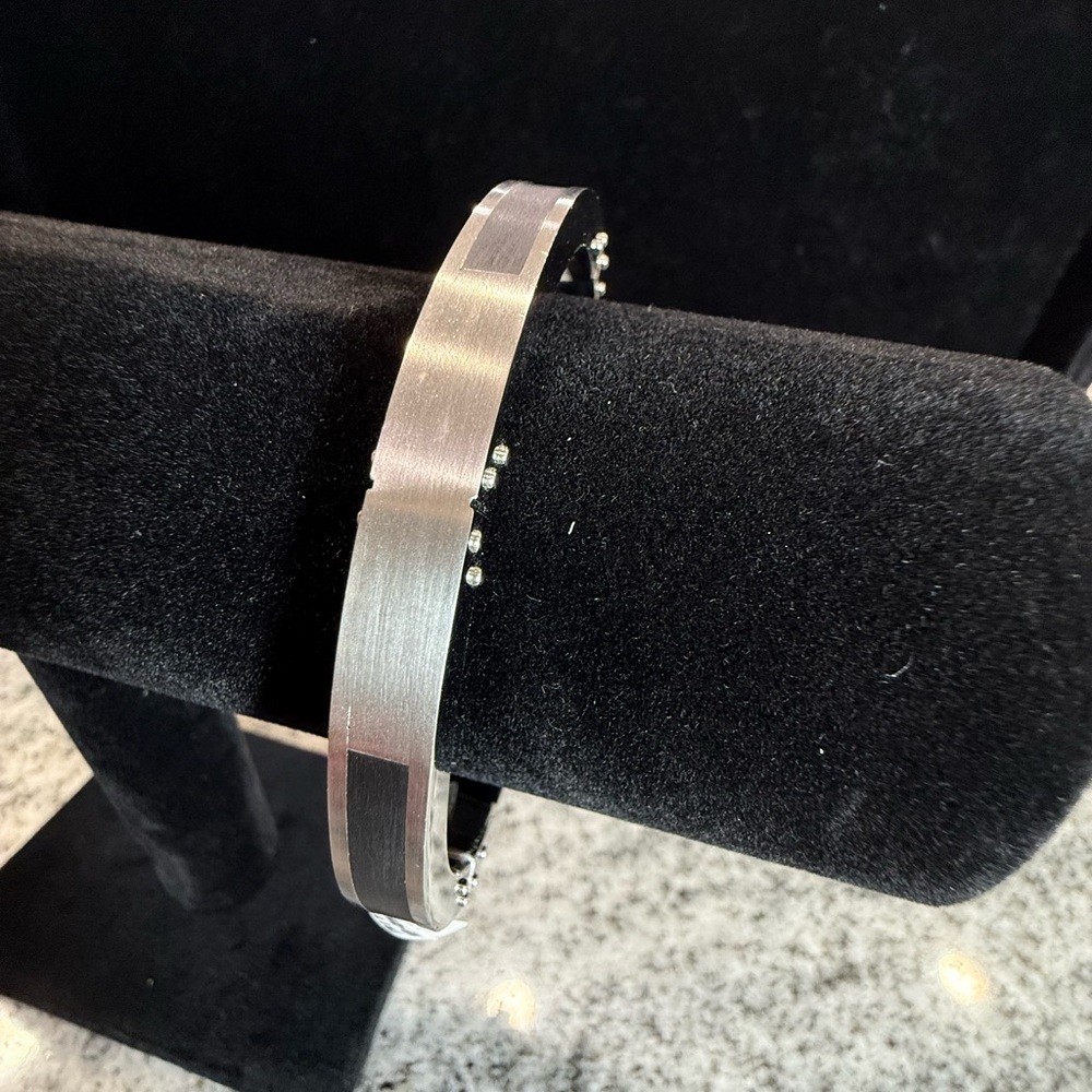 $139 Retail Triton Stainless Steal Cuff Bracelet